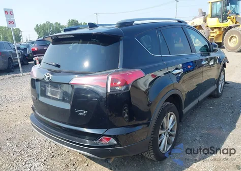 2017 Toyota Rav4 Limited z USA, uszkodzony, nr VIN 2T3DFREV0HW556468